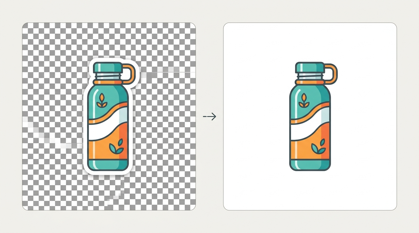 Transparent WebP image becoming a JPG with a solid white background